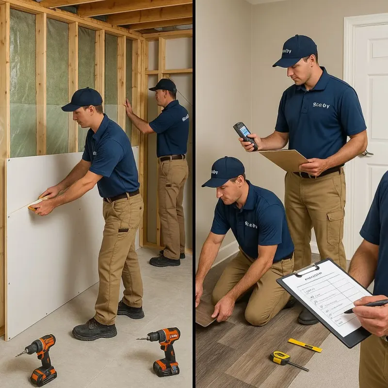 Repairs and Reconstruction process in California, MO